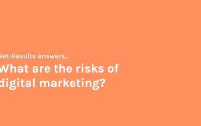 What are the risks of digital marketing?