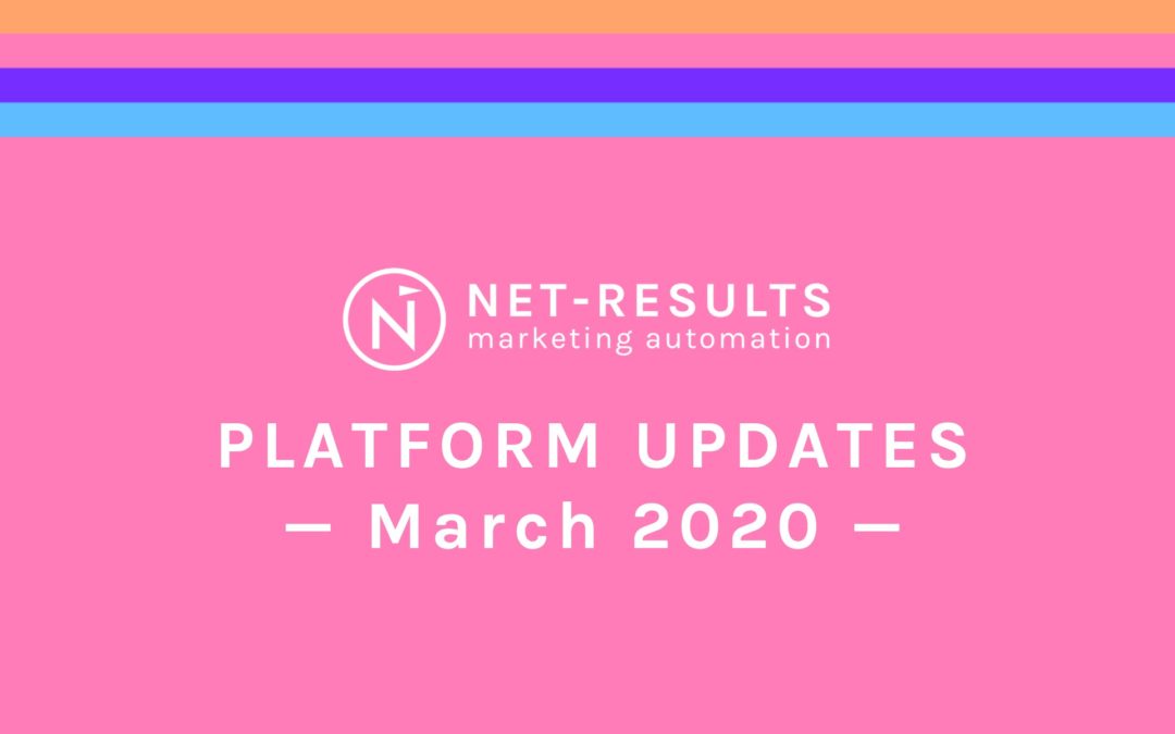 Platform Updates — March 2020