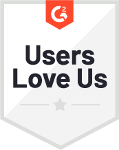 "Users Love Us" badge