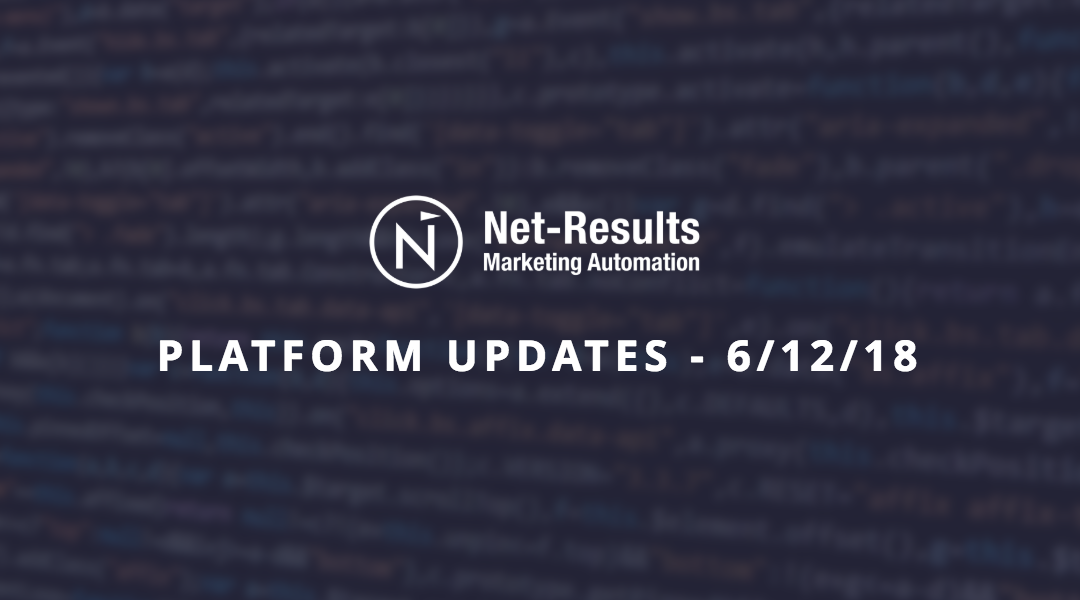 Platform Updates – June 12, 2018