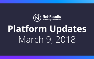 Platform Updates – 3/9/2018