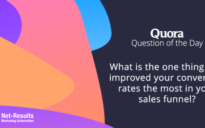 What is the one thing that improved your conversion rates the most in your sales funnel?