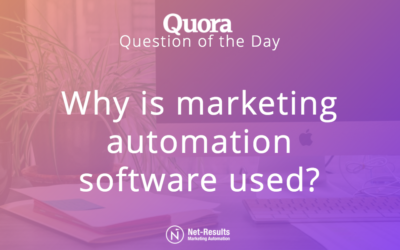 Why is marketing automation software used?