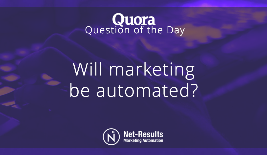 Will marketing be automated?