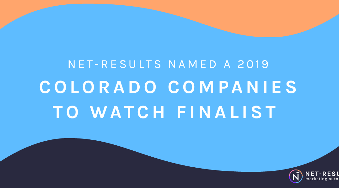 Net-Results named a 2019 Colorado Companies to Watch Finalist