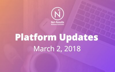 Platform Updates – 3/2/2018