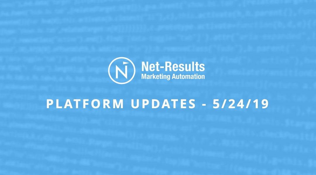 Platform Updates – May 24, 2019