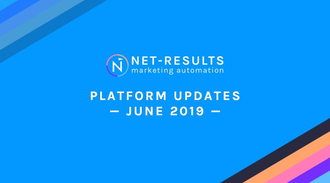 Net-Results Platform Updates – June 28, 2019