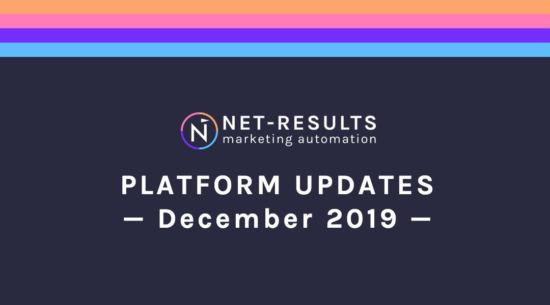 Platform Updates – December 2019