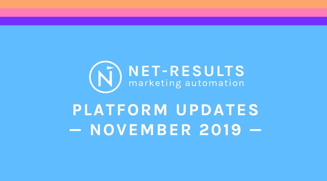 Platform Updates – November 2019