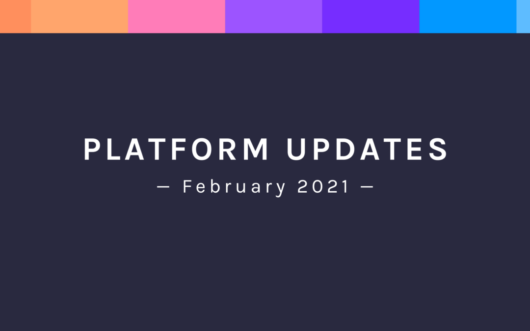 February 2021 Platform Updates — Net-Results Marketing Automation